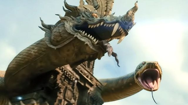 bild aus der news Monster-Action satt: Im ersten Trailer zu "The Anacondas" sorgt eine sagenumwobene Riesenschlange für Trash-Spektakel!