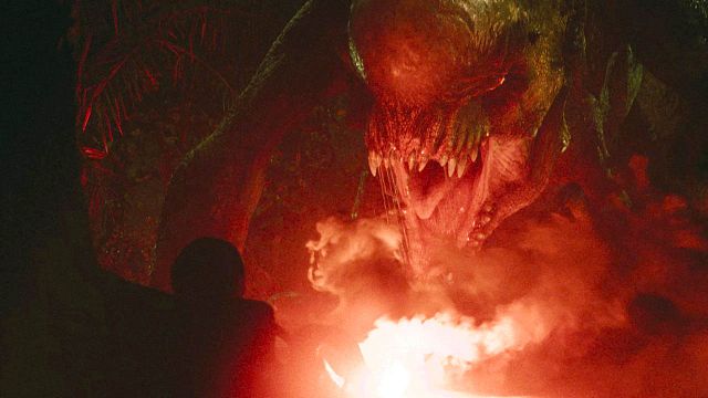 bild aus der news Im neuen Trailer zu "Jurassic World: Die Wiedergeburt" bekommt es Scarlett Johansson mit Flugsauriern und Urzeit-Walen zu tun