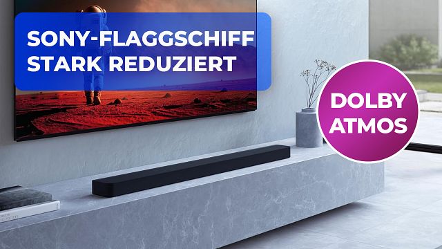 bild aus der news High-End-Soundbar massiv im Preis gesenkt: Mit 13 (!) Lautsprechern, Dolby Atmos und DTS:X holt ihr euch Kinosound nach Hause!