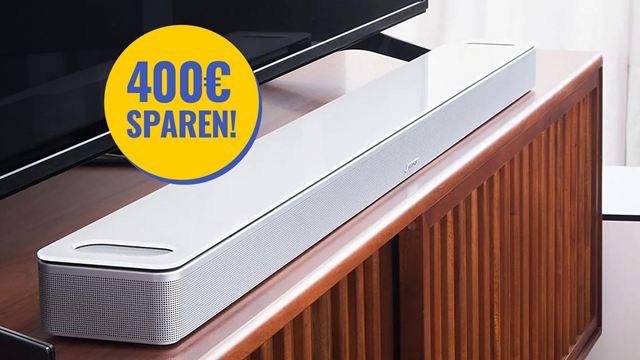 High-End-Soundbar von Bose fast zum halben Preis: Der Dolby-Atmos-Sound wird euch im Heimkino umhauen