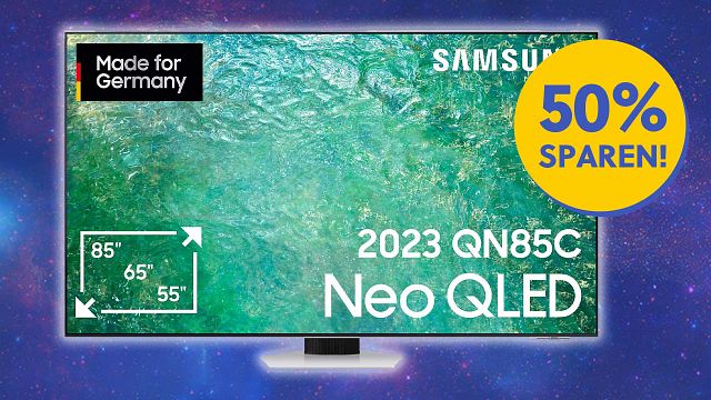 bild aus der news Neo-QLED-TV von Samsung für die Hälfte: Dieser superhelle 4K-TV mit 65 Zoll ist perfekt für Heimkino und die Fußball-EM