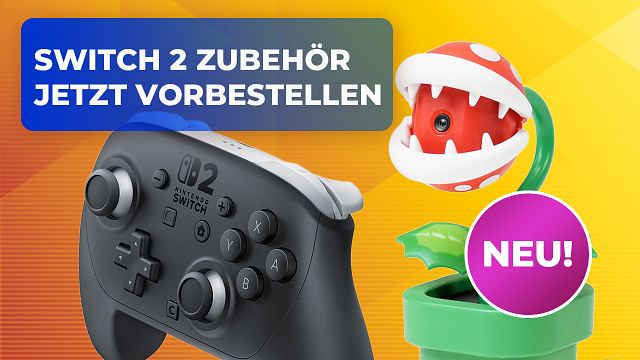 bild aus der news Ohne diese Extras braucht ihr die Nintendo Switch 2 nicht kaufen: Pro-Controller, Kamera & Co. jetzt sichern, bevor sie weg sind!