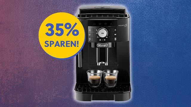 bild aus der news Dieser Kaffeevollautomat von DeLonghi ist ein absoluter Amazon-Bestseller und bei den Oster-Angeboten jetzt besonders günstig