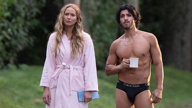 bild aus der news So haben wir Jennifer Lawrence noch nie gesehen: Im Trailer zu "No Hard Feelings" will sie Sex mit einem Teenager