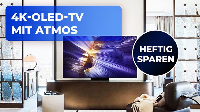 bild aus der news 4K-OLED-TV von Samsung: Dolby Atmos, Gaming Hub & vieles mehr zum Schnäppchenpreis