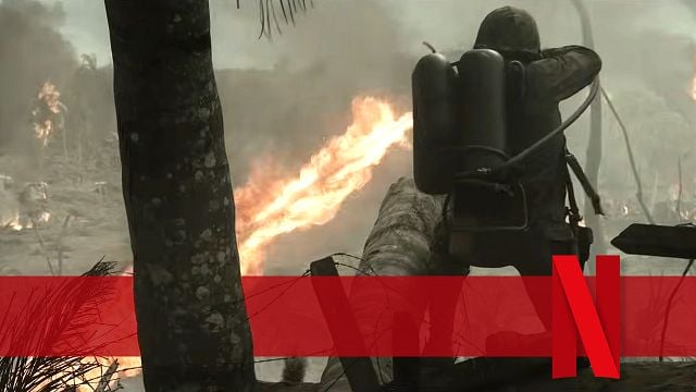 bild aus der news Harte Kriegsfilm-Action von Netflix: Erster Trailer zum starbesetzten "The Mosquito Bowl"