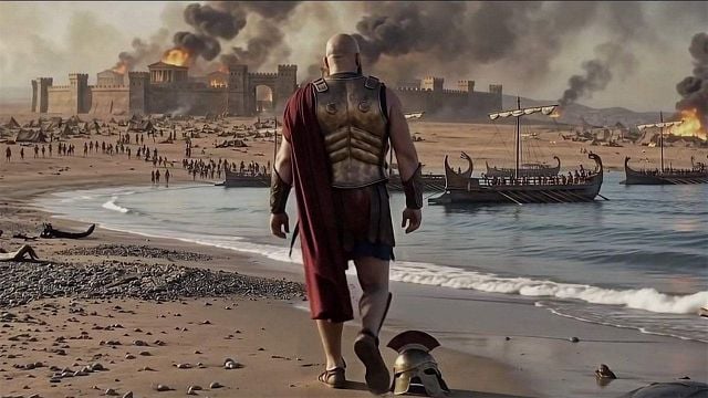bild aus der news KI-Konkurrenz für Christopher Nolans Milliarden-Hit? Trailer zum Abenteuer-Actioner "The Odyssey"