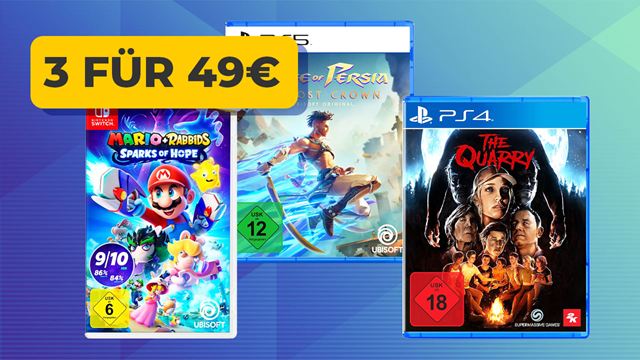 Zwei der besten PS5-Spiele aller Zeiten und ein Horror-Geheimtipp: MediaMarkt schmeißt euch gerade Videospiele hinterher