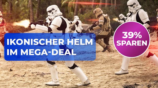 bild aus der news Ein Muss für "Star Wars" Fans: Holt euch den ikonischen Stormtrooper-Helm in Originalgröße heftig reduziert