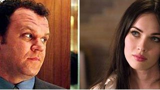 bild aus der news Megan Fox und John C. Reilly neben Sacha Baron Cohen in "The Dictator" 