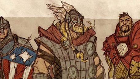 bild aus der news Coole "The Avengers"-Bilder: Der Comic-Kracher ist hervorragende Inspirationsquelle für Künstler
