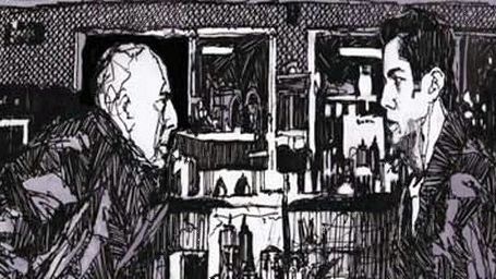 bild aus der news Abgefahrener Trailer zu "Looper": Bruce Willis und Joseph Gordon-Levitt als Cartoon-Figuren