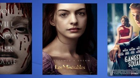 bild aus der news Blutiges erstes Poster zu "Carrie" + neue Plakate zu "Les Misérables" und "Gangster Squad"
