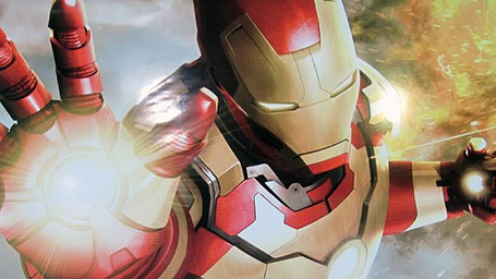 bild aus der news Promo-Poster zu Marvels "Iron Man 3" mit neuem Metall-Anzug in Aktion