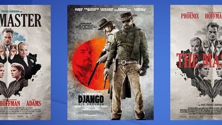Coolness und verwirrende Spiegelung: Neue Poster zu "Django Unchained" und "The Master"