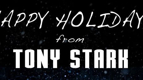 bild aus der news Neues Bild zu "Iron Man 3" mit Weihnachtsgruß von Tony Stark aka Robert Downey Jr.