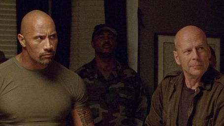 bild aus der news "G.I. Joe 2: Die Abrechnung": Bruce Willis und Dwayne Johnson lassen es im neuen TV-Trailer wieder krachen