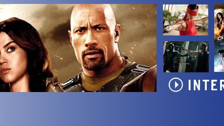 bild aus der news FILMSTARTS-Interview mit den "G.I. Joe 2"-Stars Dwayne Johnson & Adrianne Palicki