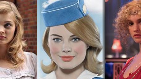bild aus der news  "Cinderella": Bella Heathcote, Margot Robbie und Lily James im Gespräch als Märchenprinzessin