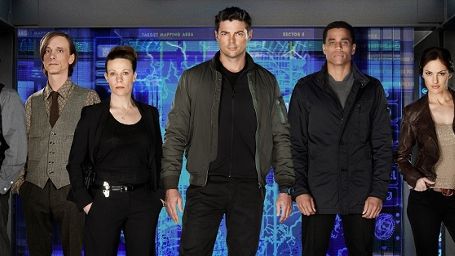 bild aus der news Robocops und Karl Urban im ersten Trailer zur neuen J.J.-Abrams-Serie "Almost Human" über futuristische Polizei-Roboter