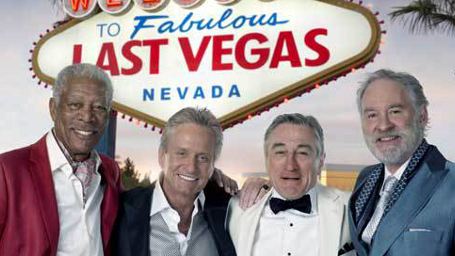 Erster lustiger Trailer: Robert De Niro, Morgan Freeman, Kevin Kline und Michael Douglas bilden Rentner-Wolfsrudel in "Last Vegas"