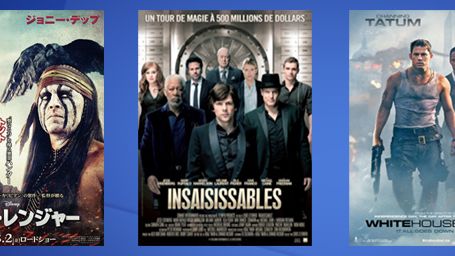 bild aus der news Frische Poster zu Johnny Depps "Lone Ranger", "Die Unfassbaren" und "White House Down" mit Jamie Foxx
