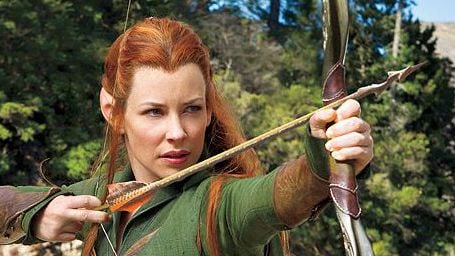 bild aus der news "Der Hobbit: Smaugs Einöde": Erstes offizielles Bild von Evangeline Lilly als kampfbereite Elbin Tauriel