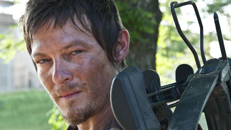 bild aus der news Maskierter Armbrustschütze: Neues Bild zur vierten Staffel der Zombie-Serie "The Walking Dead"