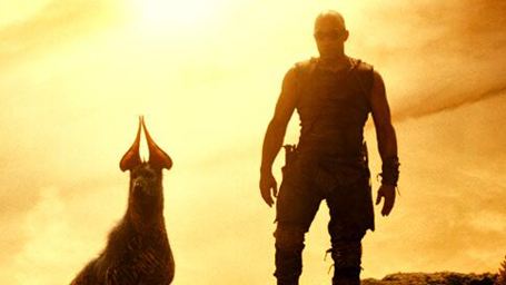 Vin Diesel mit Schoßhündchen auf neuen Bildern zum Sci-Fi-Actioner "Riddick"