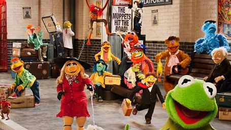 bild aus der news Im ersten Teaser zum Sequel "Die Muppets 2" mit Ricky Gervais tanzen die Puppen