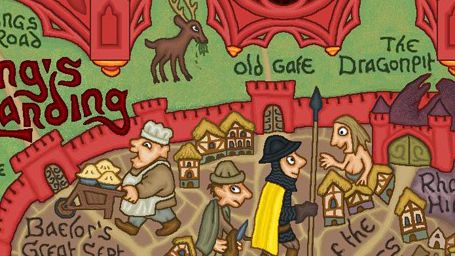 bild aus der news "Game of Thrones": Detailierte Karten mit Illustrationen zu den Handlungsorten der Fantasy-Reihe