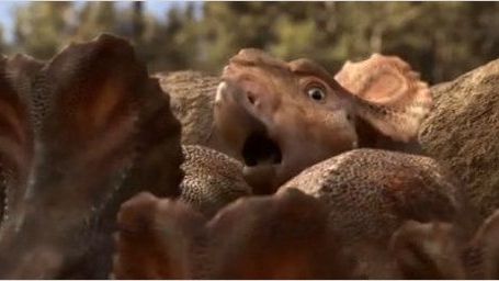 bild aus der news Erster deutscher Trailer zum prähistorischen Abenteuer-Film "Dinosaurier 3D - Im Reich der Giganten"