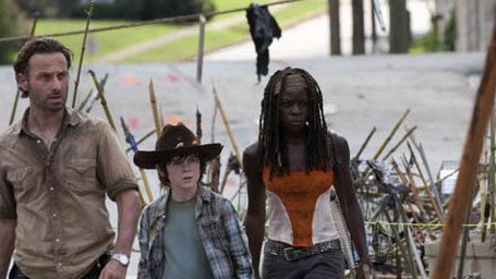 bild aus der news Michonne von Zombies verfolgt: Erste Vorschau zur vierten Staffel der Erfolgsserie "The Walking Dead"