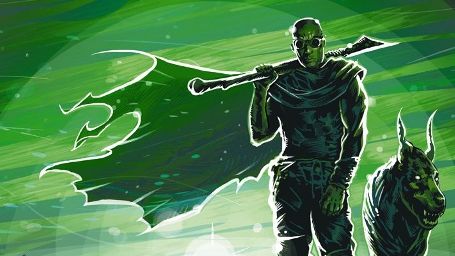 bild aus der news Vin Diesel und sein tierischer Begleiter auf stylischem Poster zum Sci-Fi-Actioner "Riddick"