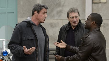 bild aus der news Clash of the Oldies: Sylvester Stallone gegen Robert De Niro auf neuem Bild zu "Grudge Match"