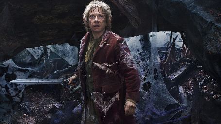 Stylische neue Cover zu "Der Hobbit: Smaugs Einöde" mit Martin Freeman, Luke Evans und Co.