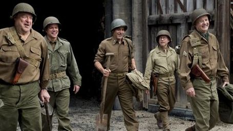 bild aus der news George Clooney & Co. retten Kunst im neuen deutschen Trailer zu "Monuments Men – Ungewöhnliche Helden"