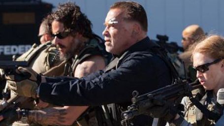 bild aus der news Stripperinnen und Explosionen im neuen Trailer zu "Sabotage" mit Arnold Schwarzenegger