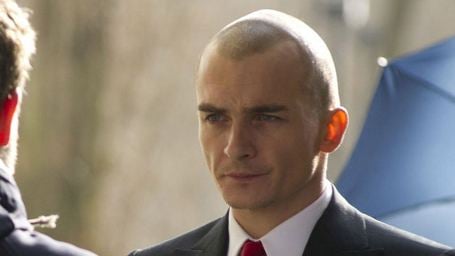 Erstes Set-Bild zur "Hitman"-Videospielverfilmung: Rupert Friend als glatzköpfiger Profikiller "Agent 47"