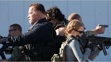 bild aus der news Knallharte Action im neuen Trailer zu "Sabotage" mit Arnold Schwarzenegger und Sam Worthington