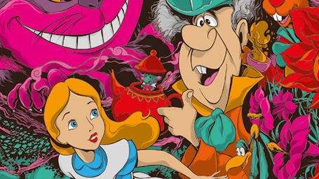 bild aus der news Stilvolle Mondo-Poster zu Disneyklassikern wie "Das Dschungelbuch", "Findet Nemo" und "Alice im Wunderland"
