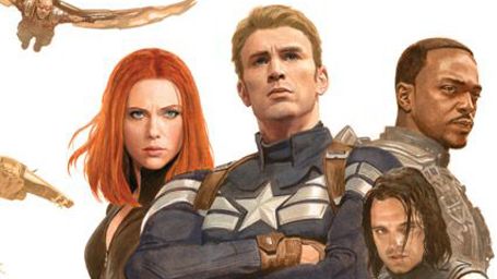bild aus der news Neues cooles Retro-Poster zu "Captain America 2: Return Of The First Avenger" huldigt den 1970ern