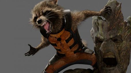 bild aus der news Der Waschbär spricht im neuen Teaser zu Marvels "Guardians Of The Galaxy"