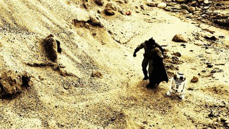 bild aus der news Batman trifft auf R2-D2 auf amüsantem Bild von "Batman v Superman"-Regisseur Zack Snyder