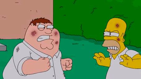 bild aus der news "Die Simpsons" meets "Family Guy": Bildergalerie zum nahenden Treffen der kultigen TV-Familien