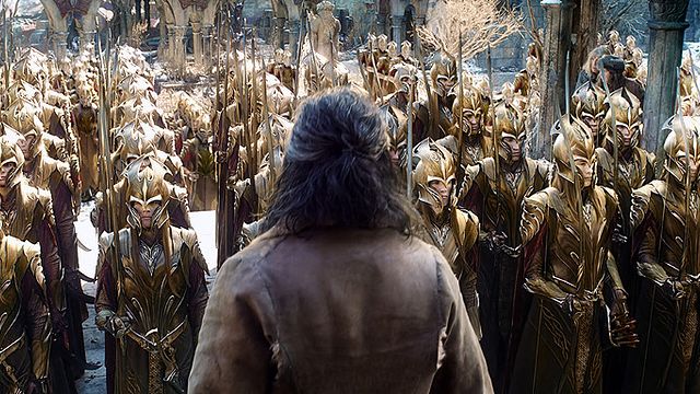 bild aus der news "Der Hobbit: Die Schlacht der Fünf Heere": Neue Konzeptbilder zeigen Ausmaß des 45-minütigen Endkampfes