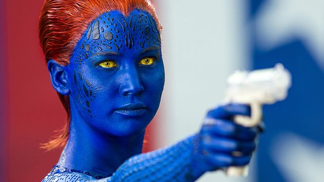 bild aus der news "Mystique"-Darstellerin Jennifer Lawrence über ihre Mutantin im kommenden "X-Men: Apocalypse": "Sie muss sich verstecken"