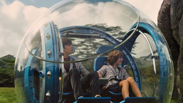 bild aus der news Regisseur Colin Trevorrow verteidigt "Jurassic World"-Trailer und verrät: Tor zum Park ist im Film kein CGI-Produkt