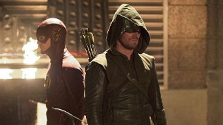 bild aus der news "The Flash" trifft auf "Arrow": Trailer zum großen Crossover der Superheldenserien