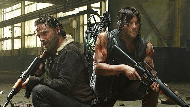 bild aus der news "The Walking Dead": Neuer Trailer zur zweiten Hälfte der fünften Staffel des Zombie-Horrors